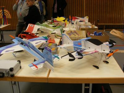 Saalflugtag 2018 - einige Modelle