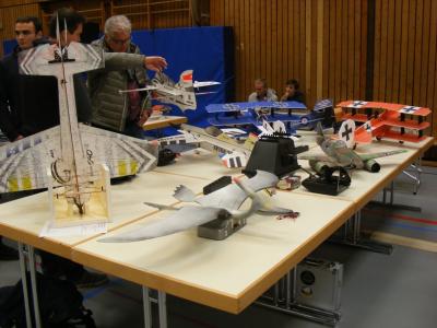 Saalflugtag 2018 - einige Modelle